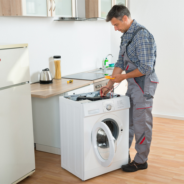 can you walk me through the steps of troubleshooting my washer issue in Brices Creek